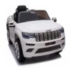 Jeep Grand Cherokee, 12V Elektrische Kinderauto, Leder Zitje en Meer – wit – afbeelding 3