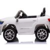 Jeep Grand Cherokee, 12V Elektrische Kinderauto, Leder Zitje en Meer – wit – afbeelding 5