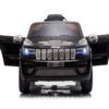 Jeep Grand Cherokee, 12V Elektrische Kinderauto, Leder Zitje en Meer – zwart – afbeelding 2