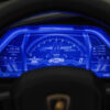 Lamborghini Aventador, 2-Persoons 24V Elektrische Kinderauto met Rubberen Banden, Leder Zitje – rood – afbeelding 8