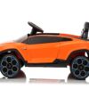 Lamborghini Lanzador, 12V Elektrische Kinderauto – oranje – afbeelding 3