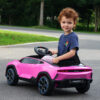 Lamborghini Lanzador, 12V Elektrische Kinderauto – roze – afbeelding 4