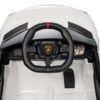 Lamborghini Lanzador, 12V Elektrische Kinderauto – wit – afbeelding 15