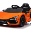 Lamborghini Revuelto, 12V Elektrische Kinderauto met Eva Banden en Kunstleder Zitje