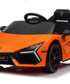 Lamborghini Revuelto, 12V Elektrische Kinderauto met Eva Banden en Kunstleder Zitje