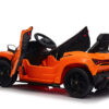 Lamborghini Revuelto, 12V Elektrische Kinderauto met Eva Banden en Kunstleder Zitje – afbeelding 4