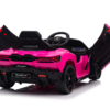Lamborghini Revuelto, 12V Elektrische Kinderauto – roze – afbeelding 5