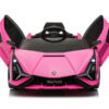 Lamborghini Sian, 12V Elektrische Kinderauto met Vleugeldeuren – roze – afbeelding 3
