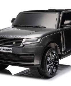 Land Rover, Range Rover, 2 Zitter, 24V Elektrische Kinderauto, Rubberen Banden en Meer – grijs