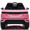 Land Rover, Range Rover Evoque, 12V elektrisch kindervoertuig – roze – afbeelding 5