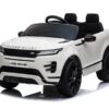 Land Rover, Range Rover Evoque, 12V elektrisch kindervoertuig – wit