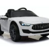Maserati Ghibli, 12V Elektrische Kinderauto, Rubberen Banden, Leder Zitje – afbeelding 2