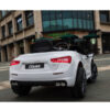 Maserati Ghibli, 12V Elektrische Kinderauto, Rubberen Banden, Leder Zitje – afbeelding 8
