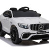 Mercedes-Benz GLC 63, Elektrische Accu Auto met Muziek Module en Meer – wit – afbeelding 2