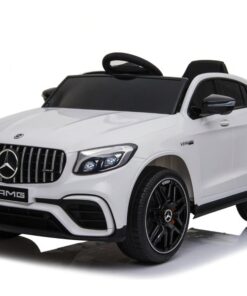 Mercedes-Benz GLC 63, Elektrische Accu Auto met Muziek Module en Meer – wit