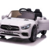 Mercedes-Benz Sl65 AMG, 12V Elektrische Kinderauto – wit – afbeelding 2