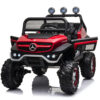 Mercedes-Benz Unimog, 12V elektrisch kindervoertuig, Buggy met Vele Opties – rood – afbeelding 2