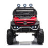 Mercedes-Benz Unimog, 12V elektrisch kindervoertuig, Buggy met Vele Opties – rood – afbeelding 3