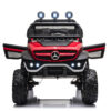 Mercedes-Benz Unimog, 12V elektrisch kindervoertuig, Buggy met Vele Opties – rood – afbeelding 4
