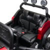 Mercedes-Benz Unimog, 12V elektrisch kindervoertuig, Buggy met Vele Opties – rood – afbeelding 9