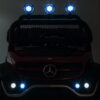 Mercedes-Benz Unimog, 12V elektrisch kindervoertuig, Buggy met Vele Opties – rood – afbeelding 10