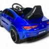 Mercedes CLA 45 S AMG 12V elektrische kinderauto met Rubberen Banden, Leder Zitje en Meer – blauw – afbeelding 4