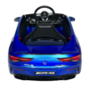 Mercedes CLA 45 S AMG 12V elektrische kinderauto met Rubberen Banden, Leder Zitje en Meer – blauw – afbeelding 5