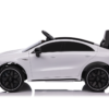 Mercedes CLA 45 S AMG 12V elektrische kinderauto met Rubberen Banden, Leder Zitje en Meer – wit – afbeelding 7