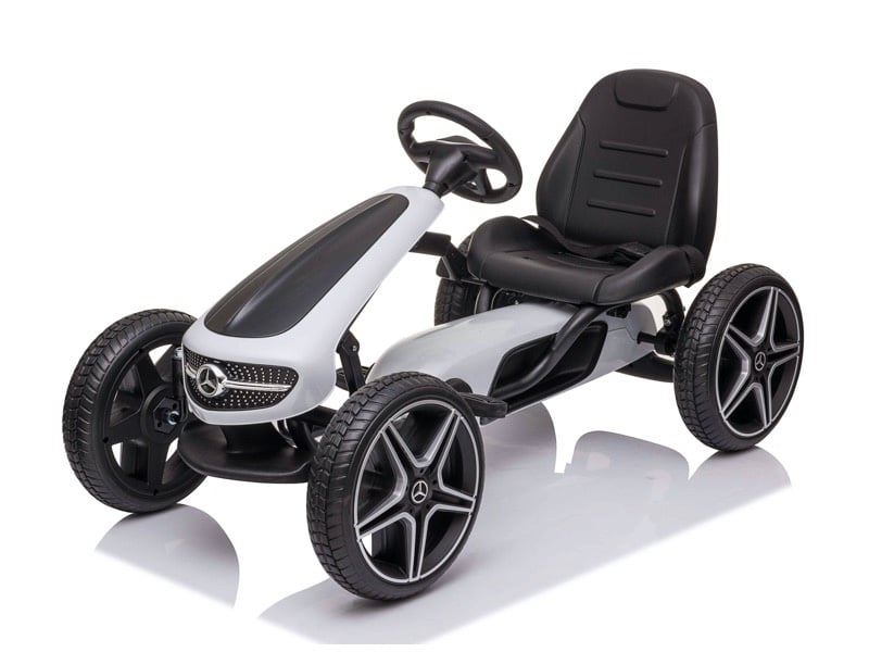 Mercedes, Skelter / Trapauto / Go-Kart – wit