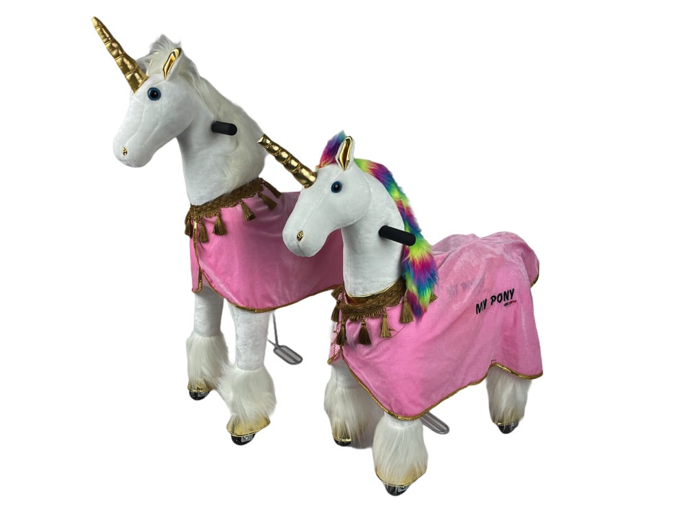 Paardendeken voor MY PONY Speelgoed Paarden (Roze)