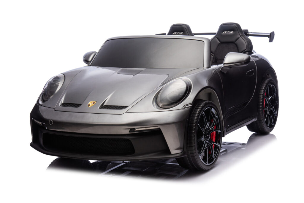 Porsche 911 Gt3 Kinderauto – Pro Variant (2-Zitter) – grijs