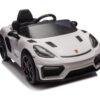 Porsche Spyder RS, 12V elektrische kinderauto, Rubberen Banden, Leder Zitje en Meer – afbeelding 2