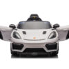 Porsche Spyder RS, 12V elektrische kinderauto, Rubberen Banden, Leder Zitje en Meer – afbeelding 4