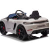 Porsche Spyder RS, 12V elektrische kinderauto, Rubberen Banden, Leder Zitje en Meer – afbeelding 6