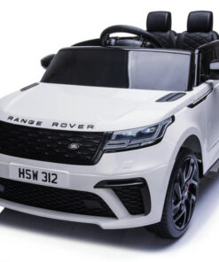 Range Rover Velar, 12V Kinderauto met Afstandsbediening en Meer – wit