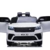 Range Rover Velar, 12V Kinderauto met Afstandsbediening en Meer – wit – afbeelding 5