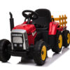 Tractor Rood, 2X 12V Motoren, Elektrische Kindertractor