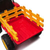 Tractor Rood, 2X 12V Motoren, Elektrische Kindertractor – afbeelding 5