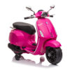 Vespa Sprint, 12V Elektrische Scooter met Muziek en Meer – roze – afbeelding 2