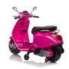 Vespa Sprint, 12V Elektrische Scooter met Muziek en Meer – roze – afbeelding 5