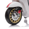 Vespa Sprint, 12V Elektrische Scooter met Muziek en Meer – wit – afbeelding 8
