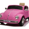 Volkswagen Beetle Oldtimer, 12V Kinderauto met Rubberen Banden en Meer