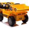 Werkvoertuig met Bak, 12V Elektrische Kinderauto, 4 Motoren, Rubberen Banden en Kunstleder Zitje – afbeelding 3