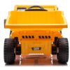 Werkvoertuig met Bak, 12V Elektrische Kinderauto, 4 Motoren, Rubberen Banden en Kunstleder Zitje – afbeelding 4