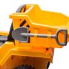 Werkvoertuig met Bak, 12V Elektrische Kinderauto, 4 Motoren, Rubberen Banden en Kunstleder Zitje – afbeelding 8