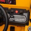 Werkvoertuig met Bak, 12V Elektrische Kinderauto, 4 Motoren, Rubberen Banden en Kunstleder Zitje – afbeelding 9